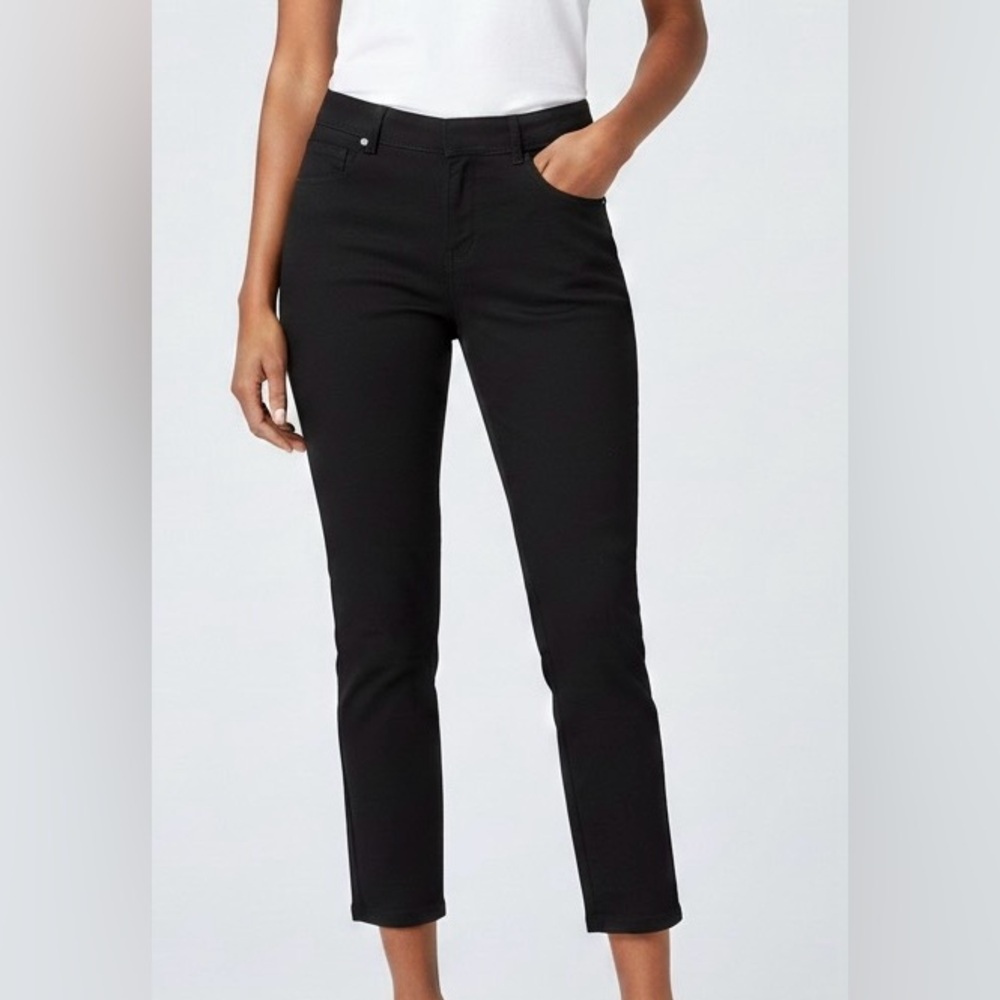 Banana Republic Black Capris, Mid-rise, Size 2